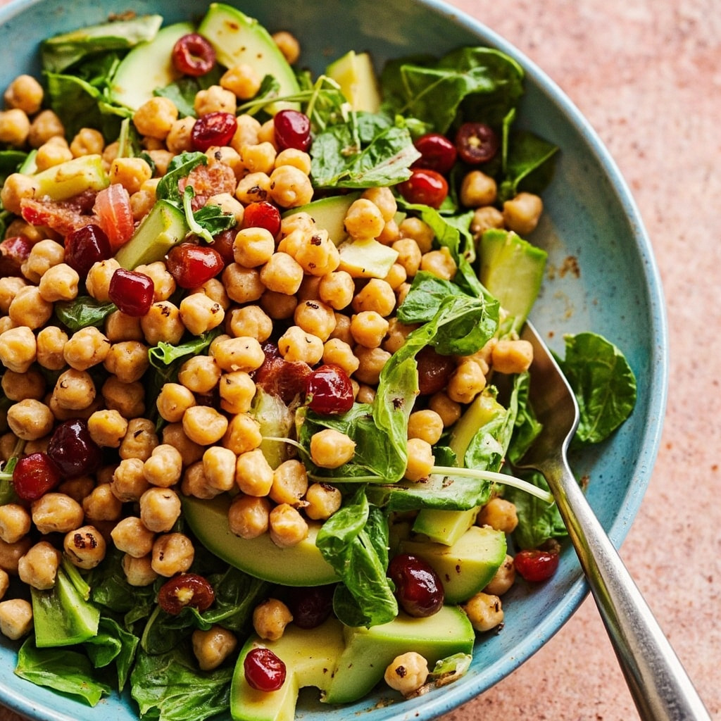 Chickpea Salad Packed with Plant Power--5 High-Protein Plant-Based Meals for Busy Weeknights