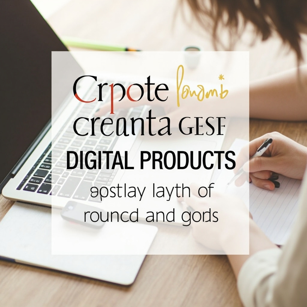 Create Digital Products with Minimal Upfront Costs-5 Passive Income Ideas