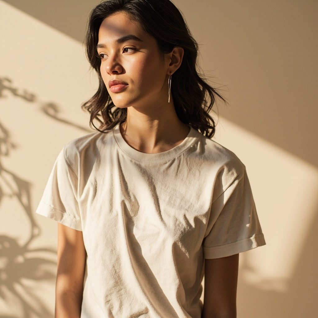 Versatile Neutral T-Shirt for Year-Round Style-5 Minimalist Capsule Wardrobe Staples for Every Season