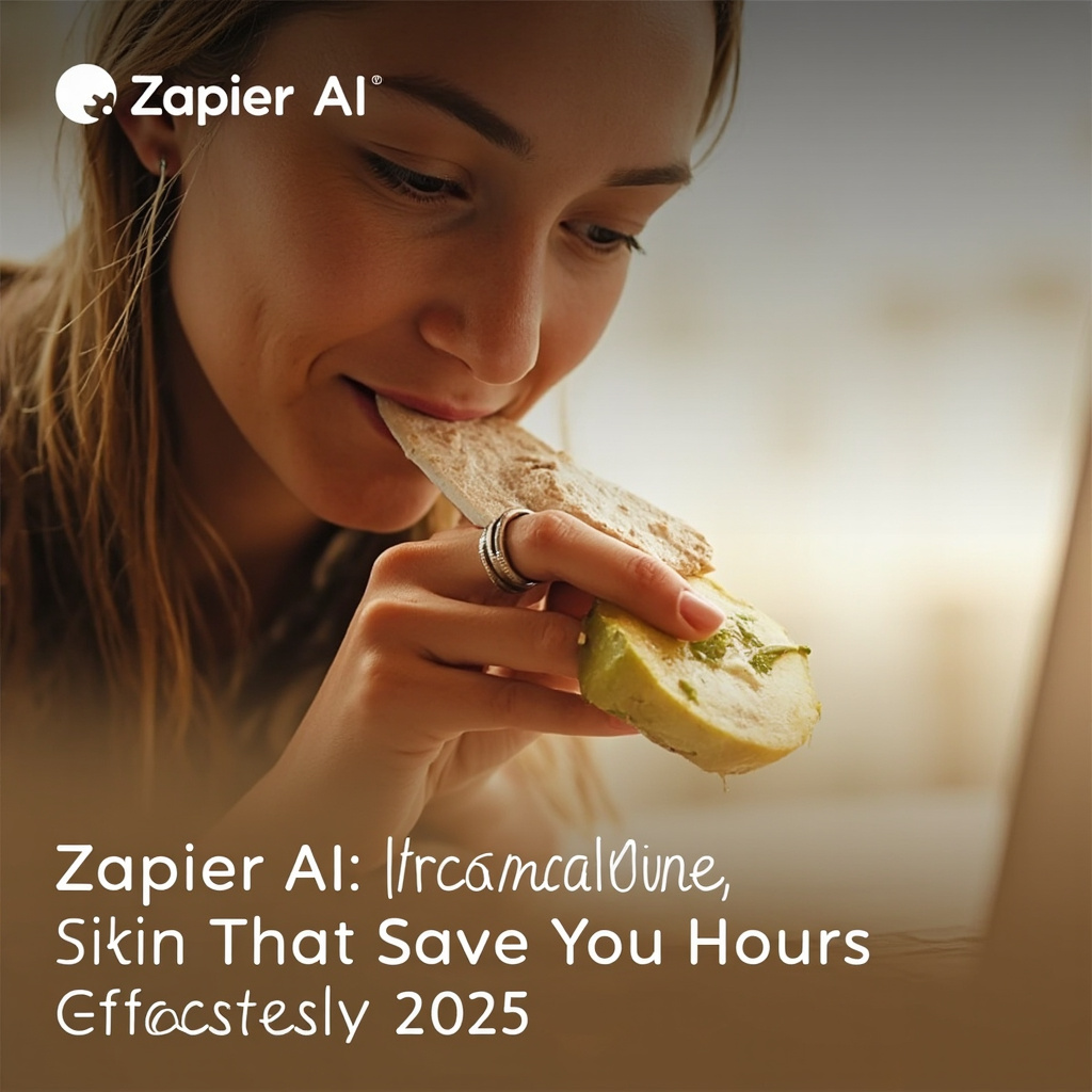 Zapier AI: Streamline Workflows Effortlessly--5 AI Tools That Save You Hours in 2025