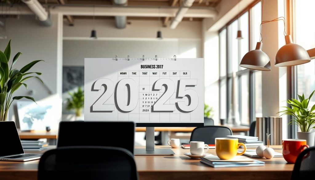 how many business days in a year 2025