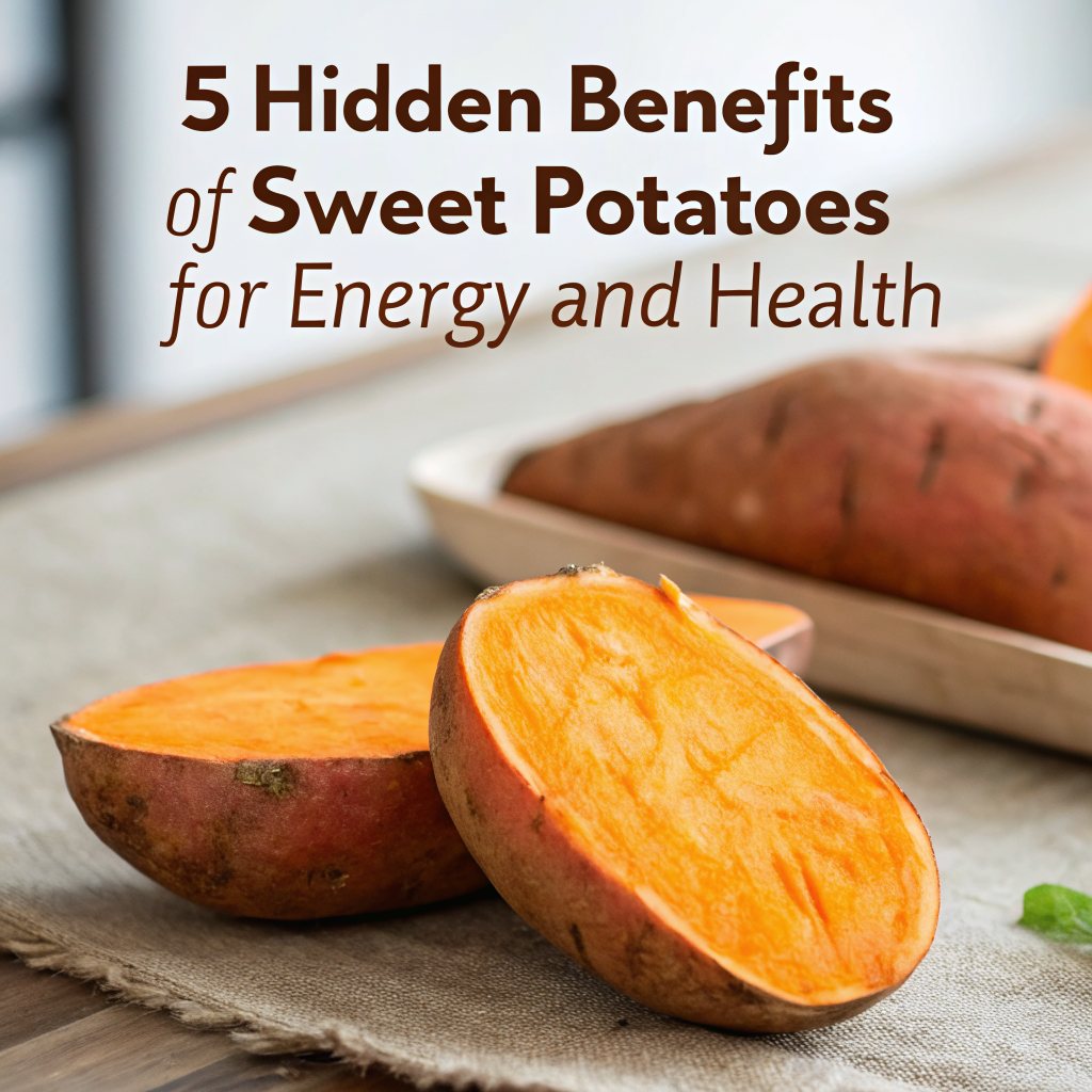 5 Hidden Benefits of Sweet Potatoes for Energy and Health