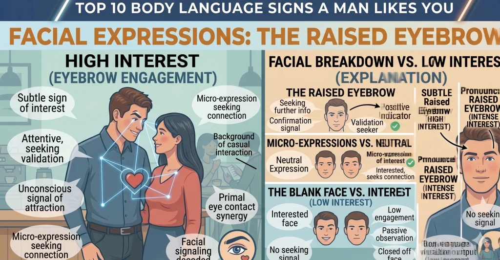 Top 10 Body Language Signs a Man Likes You — Exploring the World of Illusions Hidden in the Human Body