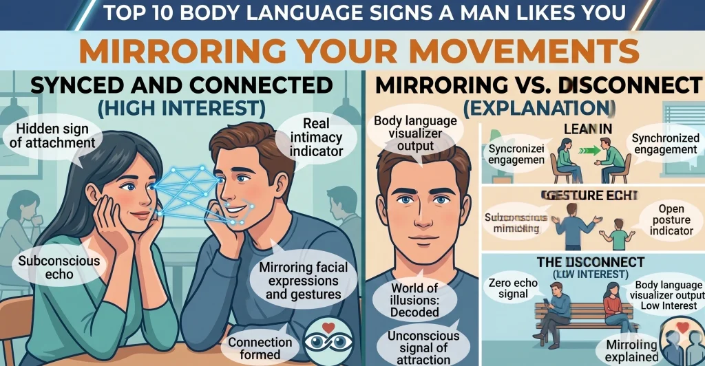 Top 10 Body Language Signs a Man Likes You — Exploring the World of Illusions Hidden in the Human Body