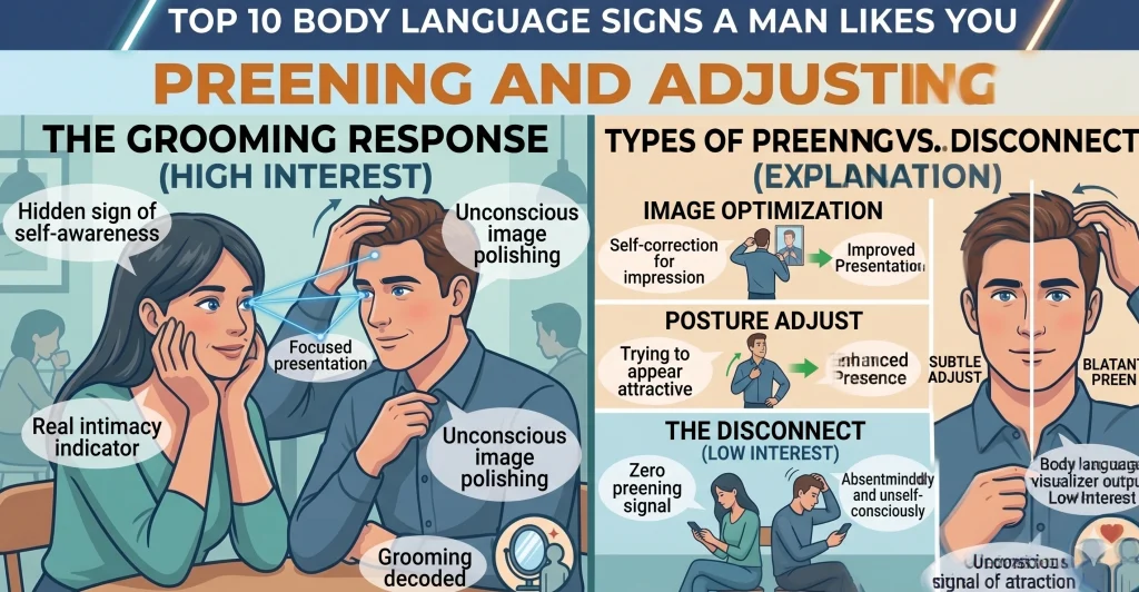 Top 10 Body Language Signs a Man Likes You — Exploring the World of Illusions Hidden in the Human Body