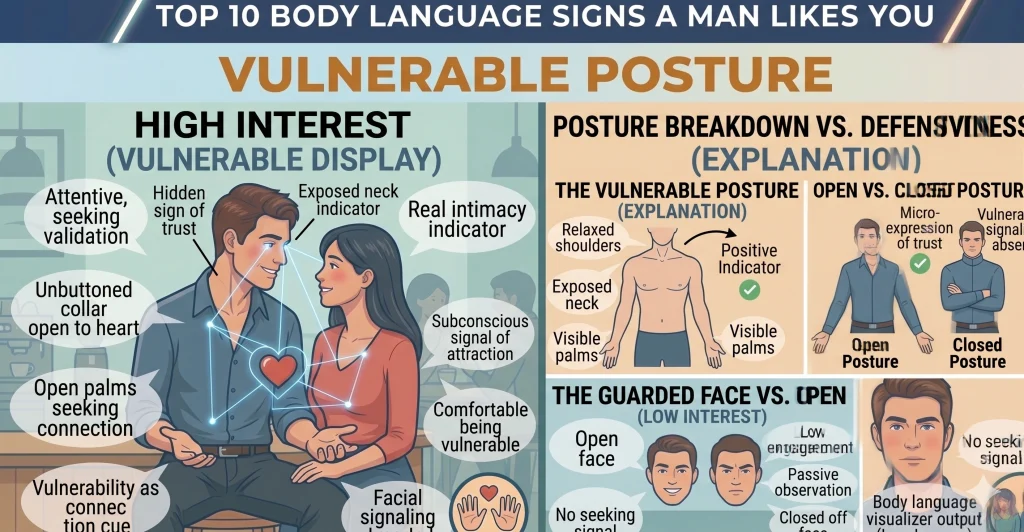 Top 10 Body Language Signs a Man Likes You — Exploring the World of Illusions Hidden in the Human Body