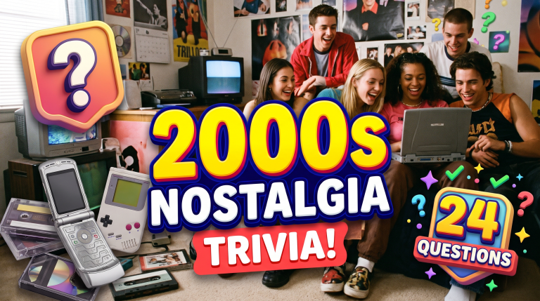 Ultimate 2000s Nostalgia Trivia Quiz